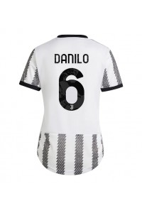 Fotbalové Dres Juventus Danilo #6 Dámské Domácí Oblečení 2022-23 Krátký Rukáv